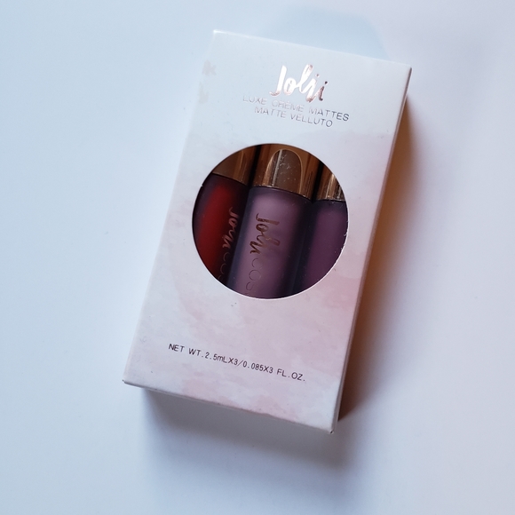 ❌SOLD❌🎉HP🎉Jolii Luxe Creme Matte Trio RV$54 - Picture 2 of 5